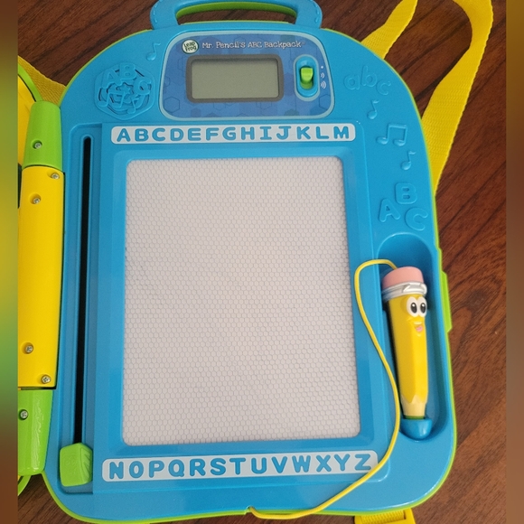 Leap Frog Mr Pencil's ABC Backpack Go-with-Me Interactive Toy Learning Toy - Picture 3 of 16